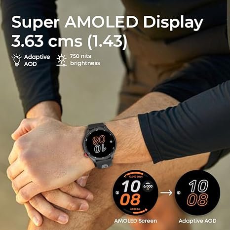 Titan Celestor 1.43" AMOLED Smart Watch - Image 5